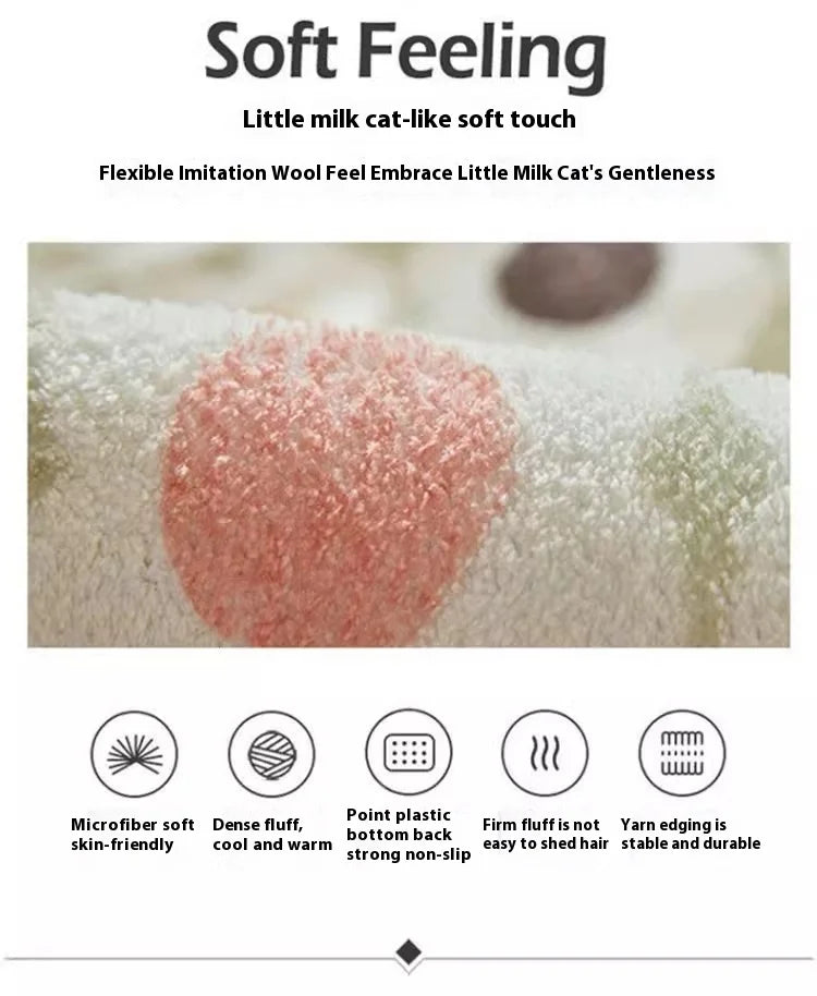 Spook Up Your Space with the VIKAMA Bloody Handprint Halloween Bath Mat – Perfect for Entrance, Bathroom, and More!